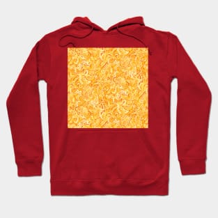 Marigold Seahorse Spirals Hoodie